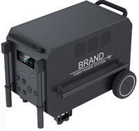 Centrale Électrique Portable à Onde Sinusoïdale Pure de Grande Capacité 9792Wh, Panneaux Solaires 7200W, UPS Avancé, Générateur Solaire à Cellules LiFePO4