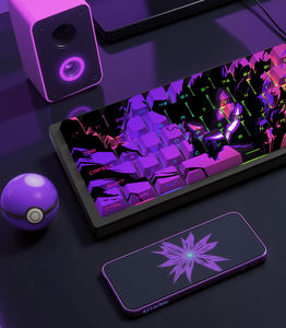 Anime <strong>Keycaps</strong> Custom Factory Cute Art Themed PBT <strong>Keycaps</strong> Low MOQ <strong>Pudding</strong> 129 Keys Mechanical Keyboard <strong>Keycaps</strong> - Product Image 5