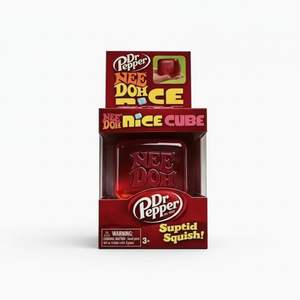 NeeDoh Red Nice Cube – Jouets sensoriels anti-stress en forme de cube, boule à presser pour soulager le stress, jouets sensoriels à presser, jouets sensoriels Fidget - Product Image 6