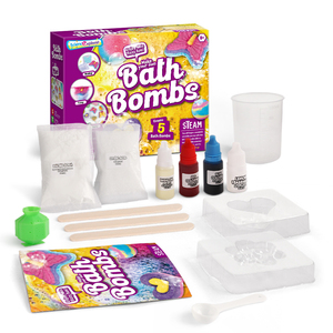 Juego de Juguetes Educativos de Ciencia para Explorar, Divertidos y Creativos, 5 Diferentes y <span class=keywords><strong>Bonitas</strong></span> Bombas de Baño, Crea Tu Propia Bomba de Baño - Product Image 1