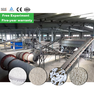 Calcium <b>Nitrate</b> Fertilizer Granule Production Line with Screw Mixer and DC Motor for Powder Processing in Factory - Product Image 2