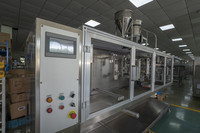 Machine d'emballage de sacs multifonctionnelle à moteur PLC automatique à grande vitesse, volume de remplissage réglable pour les liquides