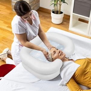 <span class=keywords><strong>Bac</strong></span> à <span class=keywords><strong>shampoing</strong></span> <span class=keywords><strong>gonflable</strong></span> portable pour personnes handicapées et alitées - Product Image 1