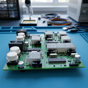 Services de fabrication de circuits imprimés (PCBA) personnalisés pour circuits imprimés rigides/flexibles/rigides-flexibles avec matériau de base FR-4 - Product Image 4