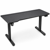Bureau debout électrique moderne, bureau de travail motorisé réglable, mobilier intelligent, table électrique