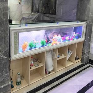 Cubo in Vetro Trasparente Personalizzato di Grandi Dimensioni con Illuminazione LED Marca YuYi, Supporto TV di Alta Qualità, Acquario, Voltaggio Universale - Product Image 2