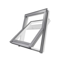 Modernes Design Dach UPVC Schwenk fenster mit doppelt gehärtetem/isoliertem Sicherheits glas Werkseitig geliefert