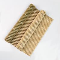 Tapis à sushi lavable pour la maison, multi-tailles, antiadhésif, outil pour enrouler les rideaux de sushi