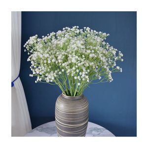 Gypsophile Artificiel Nouvelle Tendance, Longue Tige en Plastique, Ornement de Mariage Extérieur en Plastique, Gypsophile - Product Image 4