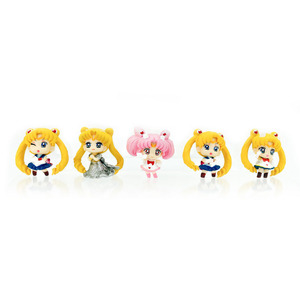 Ymj ฟิกเกอร์อนิเมะของเล่นฟิกเกอร์อนิเมะทำจาก PVC สะสมลายเซเลอร์เซเลอร์มูน5ชิ้น/เซ็ต - Product Image 2