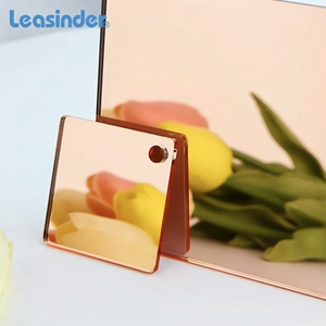 Placa de <span class=keywords><strong>espejo</strong></span> de <span class=keywords><strong>poliestireno</strong></span> con <span class=keywords><strong>espejo</strong></span> PS flexible dorado/plateado altamente reflectante - Product Image 1