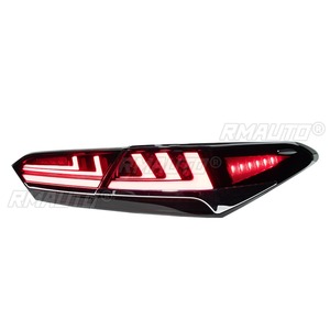 Kit carrosserie avec feux arrière LED, feux stop et spoiler arrière pour Toyota Camry 2018-2022, accessoires auto - Product Image 5