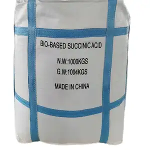 CAS 110-15-6 untuk pelumas dan surfaktan bahan baku kualitas makanan asam suksinat Harga asam suksinat