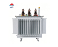 Transformateur à alliage amorphe SH15 ONAN à enroulement en cuivre, triphasé 35 kV 400 kVA, à faible bruit, pour ligne de production de grande capacité et postes de transformation extérieurs