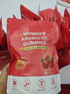 Prebiyotik kızılcık C vitamini ile OEM kadın probiyotik Gummies kadınlar için bağışıklık destek sağlık takviyesi sağlıklı teşvik - Product Image 2