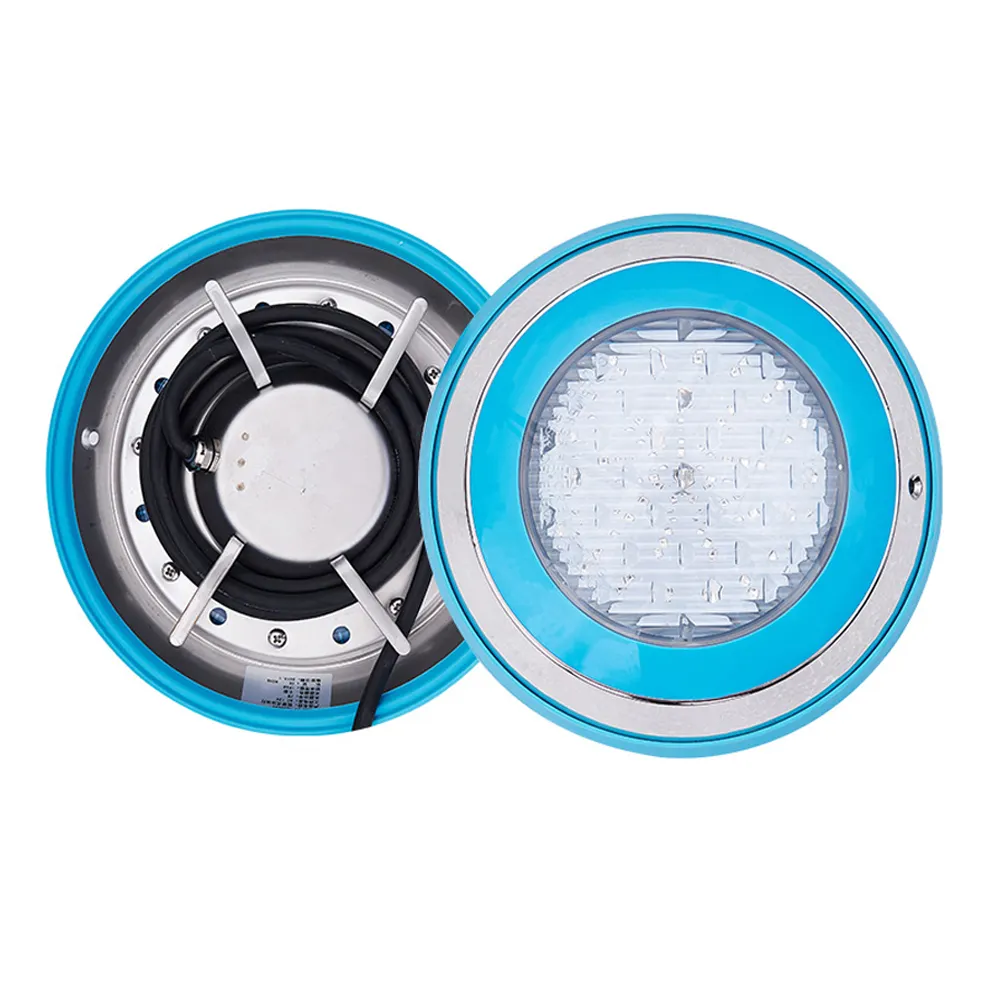 Pikes Brand Swimming Pool Accessories Pool Equipment S.S. Material RGB Color LED Wall Mounted Underwater Light