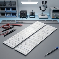 Carte de circuit imprimé en aluminium pour LED, carte de commande LED personnalisée pour l'éclairage