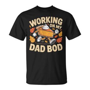 T-shirt Working On My Dad Bod pour homme, t-shirt drôle pour Halloween - Product Image 1