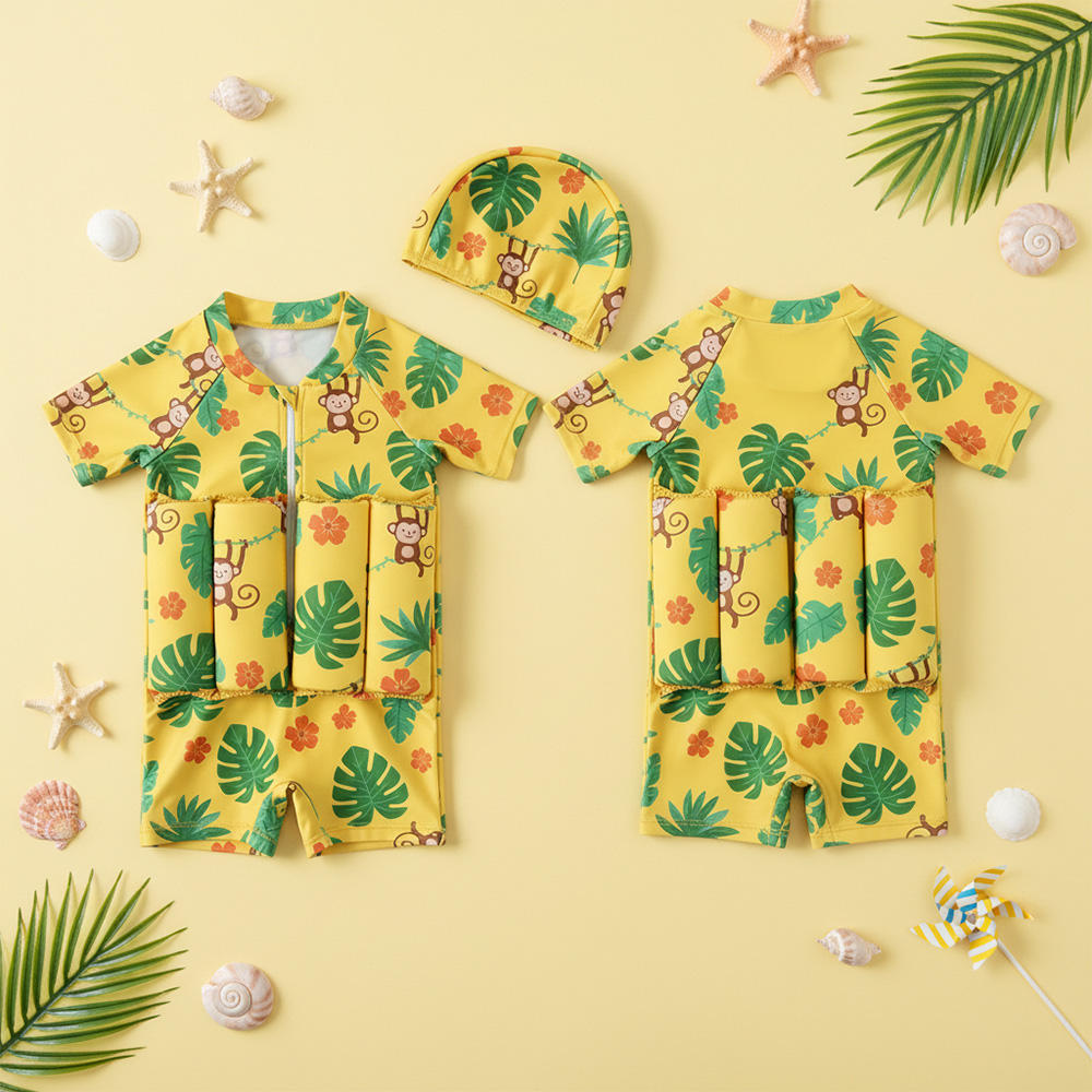 Singe de la jungle jaune