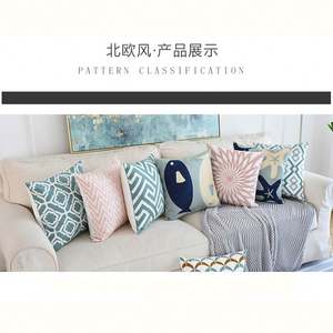 Giallo Lavorato A Maglia Coperta 24x24 pollici cuscino copre Cuscino All'aperto - Product Image 3