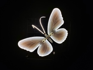 3d Christmas Motif Lights Outdoor Waterproof Landscape Lighting Dynamic Colorful For Wings Led Iron <strong>Butterfly</strong> Light - Product Image 5