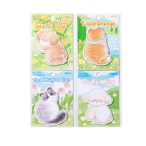30 piezas de pegatinas en forma de adorable SERIE DE FIN DE SEMANA lindo Animal tema estudiante mensaje Decoración - Product Image 5