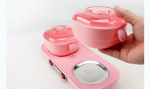 Nouvelle Machine Professionnelle Pliable à Double Pot pour Épilation Électronique au <span class=keywords><strong>Cire</strong></span>, <span class=keywords><strong>Chauffe</strong></span>-<span class=keywords><strong>Cire</strong></span> à Deux Pots en Silicone - Product Image 3