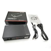 Mini onduleur portable AC85-265V DC1018P 5V9V12V 10400mAh pour routeur Wifi et modem, alimentation de secours