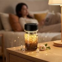 Diffuseur de parfum électronique multifonctionnel en verre, moderne, pour voiture et maison, désodorisant USB longue durée