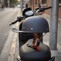 Casque de moto de haute qualité, coloré, en matériau ABS, pour sports de plein air, protection hivernale, demi-casque
