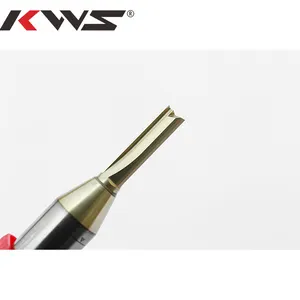 KWS kaplan Arden CNC Router Bit yüksek hassasiyetli karbür düz yönlendirici bit ağaç İşleme