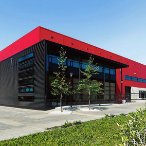 Cao Cấp Đúc Sẵn Hội Thảo Kim Loại Vật Liệu Xây Dựng Nhà Máy Kết Cấu Thép Bền Tùy Chỉnh Thép Xây Dựng - Product Image 1