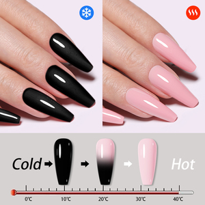 BORN PRETTY PRO Smalto Gel Termico Senza Hema in 14 Colori, Cambia Colore con la <span class=keywords><strong>Temperatura</strong></span>, 3 Strati, Smalto per Unghie per Salone - Product Image 6