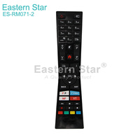 Télécommande universelle de remplacement pour téléviseur ABS ES-RM071-2, compatible avec les téléviseurs JVC, infrarouge, intelligente, avec télécommande IR