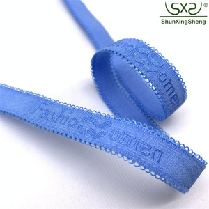 Dây Buộc Đàn Hồi Vải Dệt Hoa Vải Nylon Co Giãn Logo Thương Hiệu Tùy Chỉnh Dây Buộc Ren - Product Image 6
