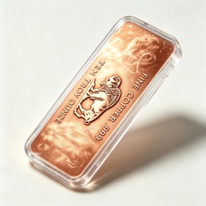 Lingote Coleccionable de Cobre Puro .999 de 10 Onzas, Venta Directa de Fábrica al por Mayor - Product Image 1