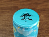 Capsule jetable en plastique et en aluminium à extrémité ouverte facile pour l'emballage de bouteilles de vin à l'épreuve des vols de vin