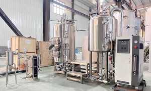 Toàn Bộ Thương mại 200L kim loại xe tăng sản xuất bia vuông tự chế sản xuất bia xe tăng điện hệ thống sản xuất bia - Product Image 4