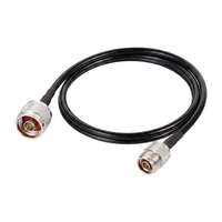 Câble coaxial N mâle vers TNC mâle RG58, câble d'extension d'antenne RF, câble à faible perte de 50 ohms pour équipement de communication sans fil