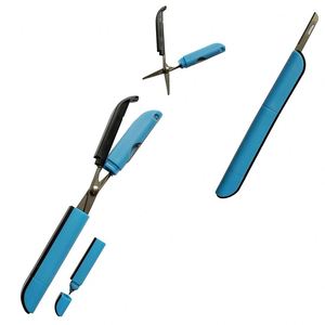 Bolígrafo Multifunción 4 en 1 Personalizado con Tijeras Plegables, Navaja de Bolsillo y Regla Integrada para Oficina, Escuela y Empresa - Product Image 4