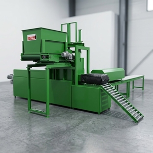 Presse à balles automatique pour ensilage avec système hydraulique pour déchets agricoles, fourrage, biomasse et emballage commercial pour fermes - Product Image 2