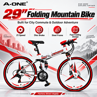 VTT Hardtail A-ONE 29 pouces avec cadre en acier, freins à disque Shimano 21 vitesses, idéal pour le VTT de montagne – Vente directe usine