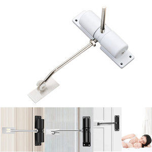 Bras Ménage Muet Réglable Monté En Surface Français Automatique Dissimulé Haute Robuste Hydraulique En Alliage D'aluminium Ferme-Porte - Product Image 3