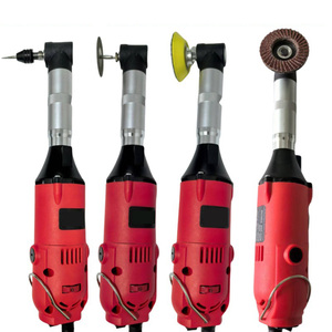 90 מעלות חשמל ניקוי מכונת אריח ניקוי מכונת כביסה קצה השחזה 350/550w חשמלי ליטוש מכונת שחיקה - Product Image 3