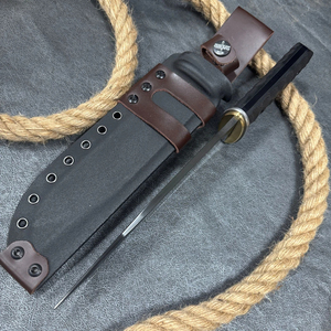 มีดอเนกประสงค์ Black Nirvana รุ่น LS098 ด้ามจับ G10 แบบปรับแต่งได้ ใบมีดเหล็ก 3V ขนาด 34 ซม. รับประกันคุณภาพ สำหรับงาน DIY ODM และ OEM - Product Image 3