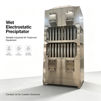Système de polissage des gaz de combustion de chaudière pour la récupération chimique en papeterie avec précipitateur électrostatique humide (ESP) anti-corrosion