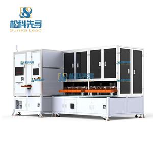 Máquina Integrada de Prueba de OCV, Clasificación y Limpieza Láser Automática para Baterías Cilíndricas Grandes, para Línea de Ensamblaje de Paquetes de Baterías - Product Image 2