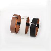 Bandjoy – Bracelets de montre magnétiques en cuir véritable souple, personnalisables et en gros, accessoires de remplacement pour Google Fitbit Air