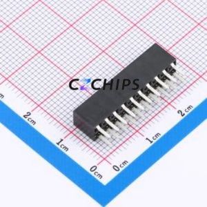 6-534998-0 Pin Socket Through hole Component (THT),P=2.54mm Connector 2.54mm 2.54mm Through Hole Double Row - Product Image 2