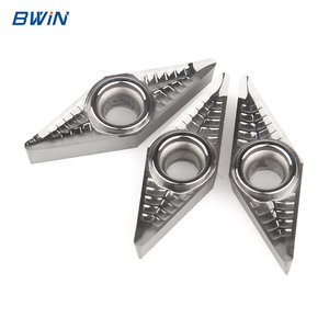 Plaquettes de coupe en carbure VCGT110304 VCGT160408 PCD VCGT160404 VCGT110302 pour le polissage de l'<span class=keywords><strong>aluminium</strong></span> VCGT 160404 1604 - Product Image 2